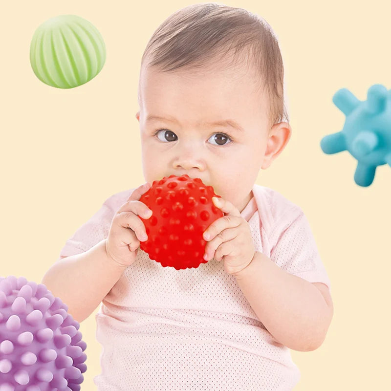 Sensory Balls for Baby Sensory Baby Toys 1 2 Years Old Activity Textured Multi Soft Ball Montessori Toys for Babies 6-12 Months